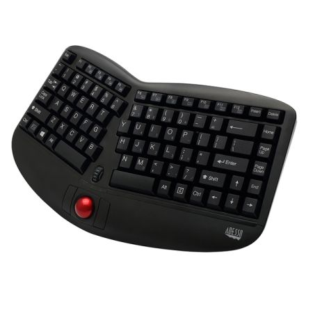 ADESSO(R) WKB-3150UB 2.4G WRLS M ERGO TB KYBRD